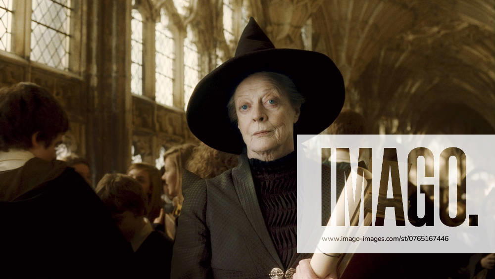Maggie Smith as Professor Minerva McGonagall in Harry Potter and the Half-Blood Prince 32358. Thursday July 9 2009. Maggie Smith as Professor Minerva McGonagall in Harry Potter and the Half-Blood Prince . Photograph Warner Bros. All Rights Reserved. Supplied by PacificCoastNews.com. UK OFFICE: +44 131 557 7760 7761 7762, USA: +1 310 261 9676 Disclaimer: BWP Media Inc and their brand Pacific Coast News does not claim any Copyright or License in the attached material. Any downloading fees charged by BWP Media Inc and their brand Pacific Coast News are for its services only, and do not, nor are they intended to convey to the user any Copyright or License in the material. By publishing this material, the user expressly agrees to indemnif