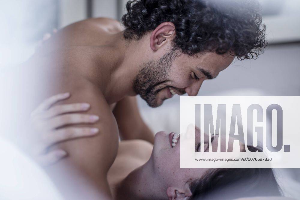 Lovers in bed model released Symbolfoto property released ZEF12213