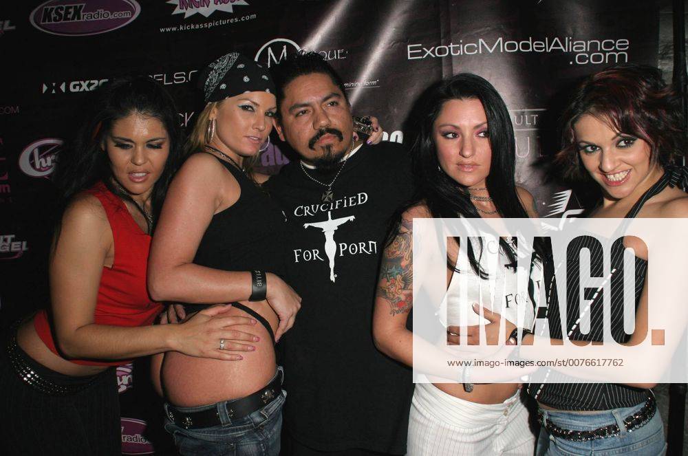 Feb 24, 2006; Hollywood, CA, USA; OLIVIA O LOVELY, FLOWER TUCCI, MOFO, KATRINA KRAVEN and guest at the Naughty and Nice Party 2 to celebrate the release of two new DVD s and launch of several new adult websites held at the Nacional Night Club in Hollywood, CA. Mandatory - ZUMAw38_ 20060224_cob_w38_277