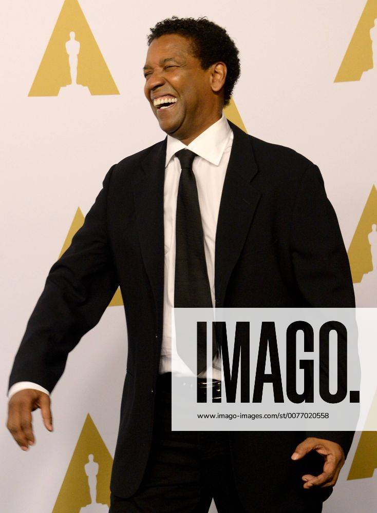 Actor Denzel Washington attends the 89th annual Academy Awards Oscar nominees luncheon at the Beverly Hilton Hotel in Beverly Hills, California on February 6, 2017. LAP20170206022 JIMxRUYMEN
