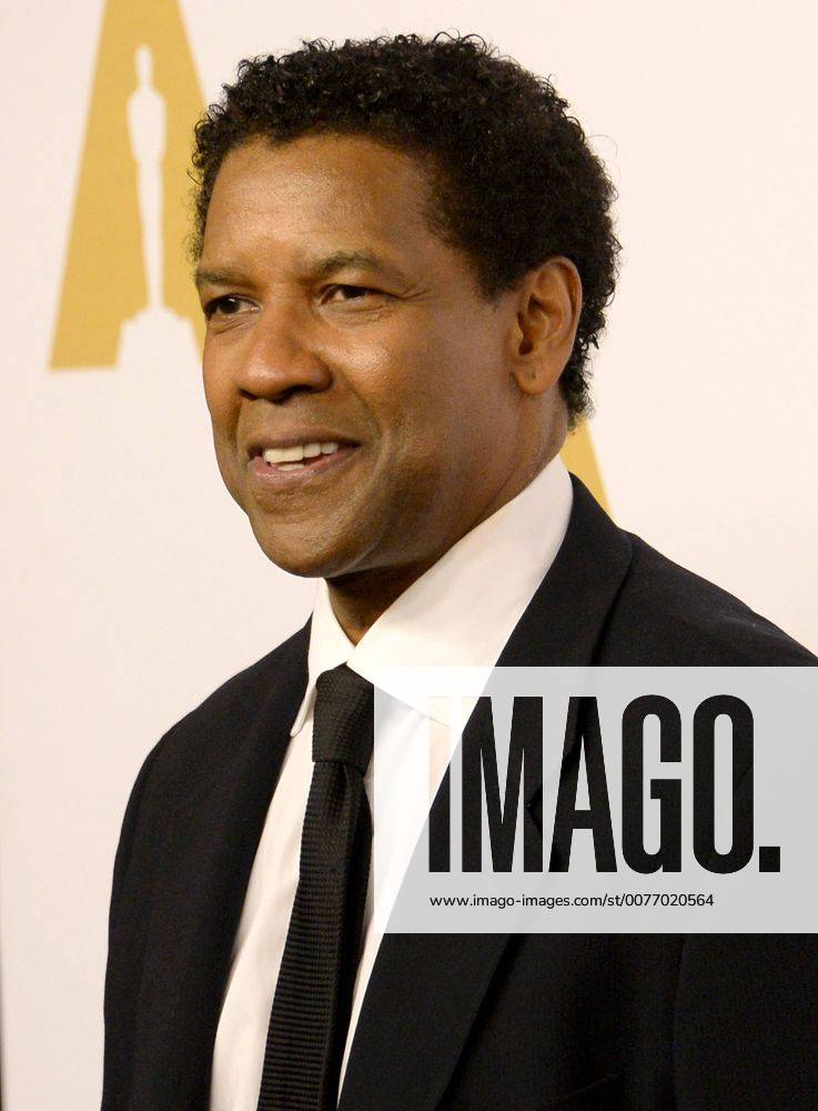Actor Denzel Washington attends the 89th annual Academy Awards Oscar nominees luncheon at the Beverly Hilton Hotel in Beverly Hills, California on February 6, 2017. LAP20170206029 JIMxRUYMEN