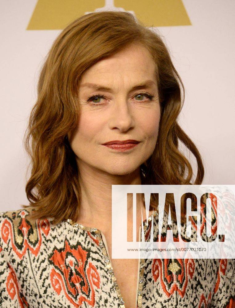 Actress Isabelle Huppert attends the 89th annual Academy Awards Oscar nominees luncheon at the Beverly Hilton Hotel in Beverly Hills, California on February 6, 2017. LAP20170206048 JIMxRUYMEN