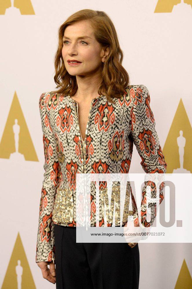 Actress Isabelle Huppert attends the 89th annual Academy Awards Oscar nominees luncheon at the Beverly Hilton Hotel in Beverly Hills, California on February 6, 2017. LAP20170206050 JIMxRUYMEN
