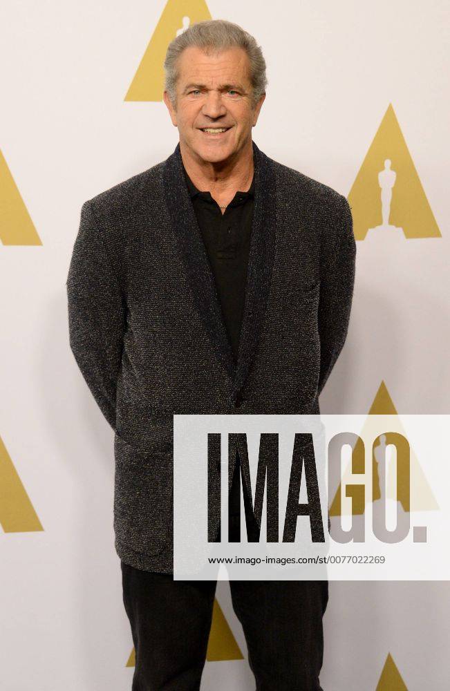 Actor filmmaker Mel Gibson attends the 89th annual Academy Awards Oscar nominees luncheon at the Beverly Hilton Hotel in Beverly Hills, California on February 6, 2017. LAP20170206084 JIMxRUYMEN