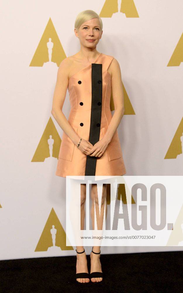 Actress Michelle Williams attends the 89th annual Academy Awards Oscar nominees luncheon at the Beverly Hilton Hotel in Beverly Hills, California on February 6, 2017. LAP20170206100 JIMxRUYMEN