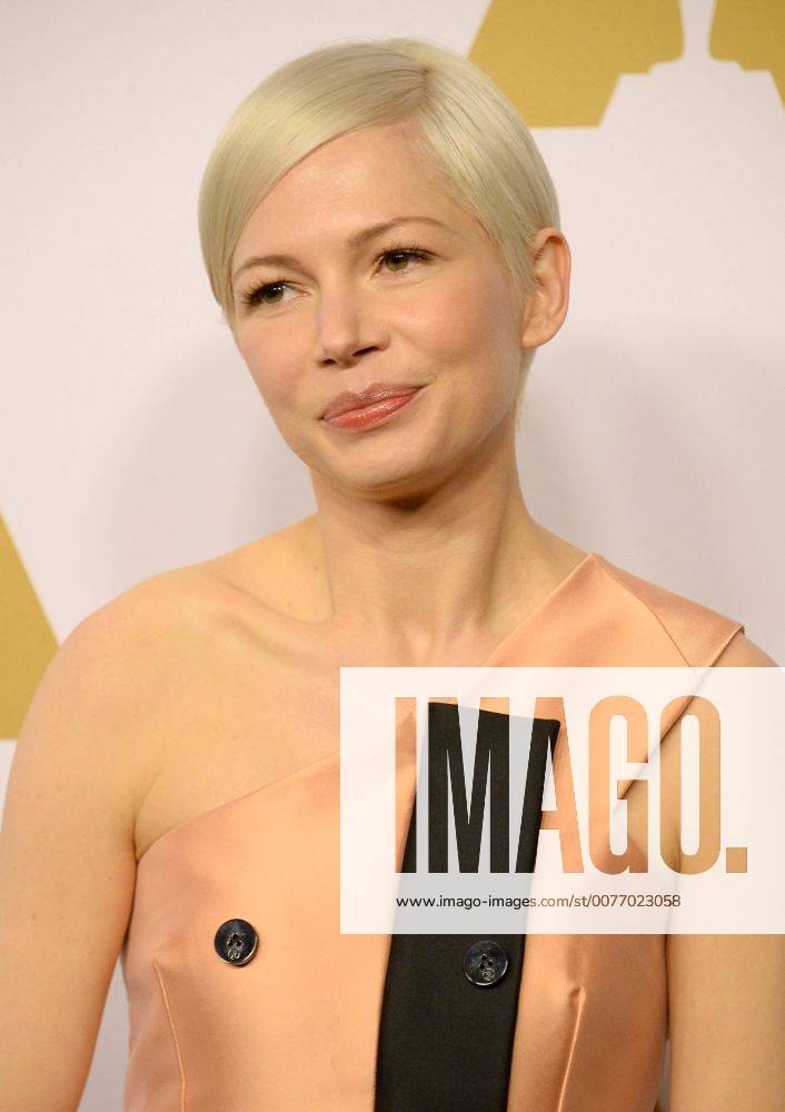 Actress Michelle Williams attends the 89th annual Academy Awards Oscar nominees luncheon at the Beverly Hilton Hotel in Beverly Hills, California on February 6, 2017. LAP20170206104 JIMxRUYMEN