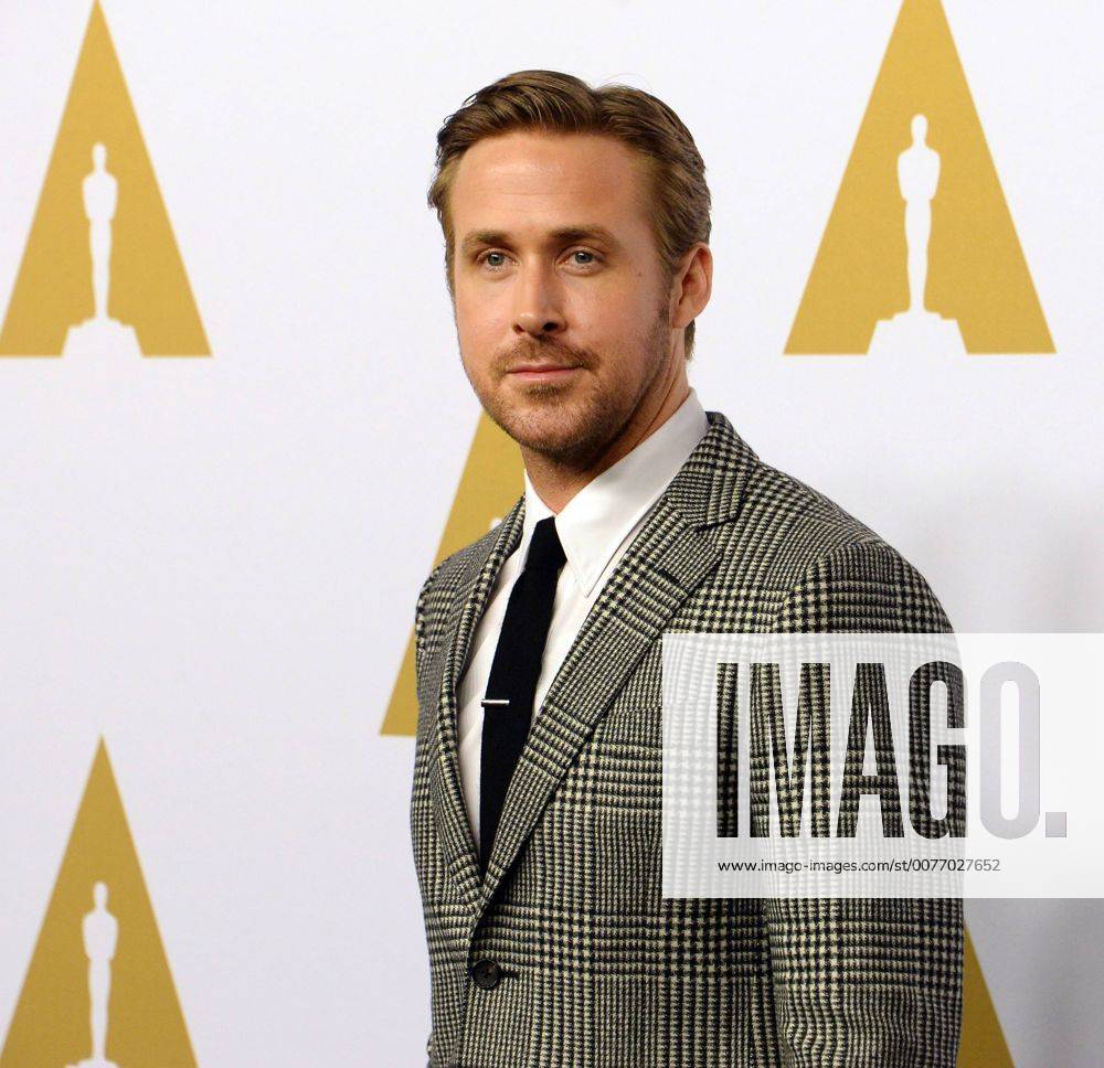 Actor Ryan Gosling attends the 89th annual Academy Awards Oscar nominees luncheon at the Beverly Hilton Hotel in Beverly Hills, California on February 6, 2017. LAP20170206209 JIMxRUYMEN