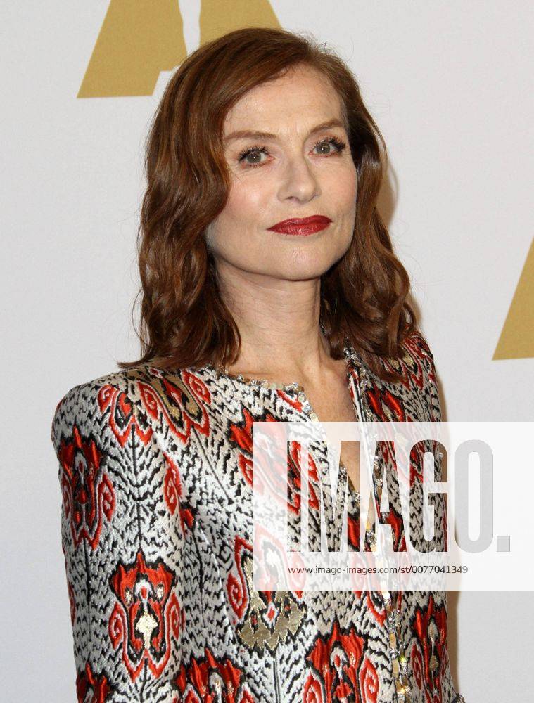 Beverly Hills, CA, United States - 6 February 2017 - Los Angeles, California - Isabelle Huppert... 89th Oscars Nominees Luncheon held in the Grand Ballroom at the Beverly Hilton Hotel in Beverly Hills. Photo Credit: AdMedia Beverly Hills United States - ZUMAa123 20170206_zaa_a123_032