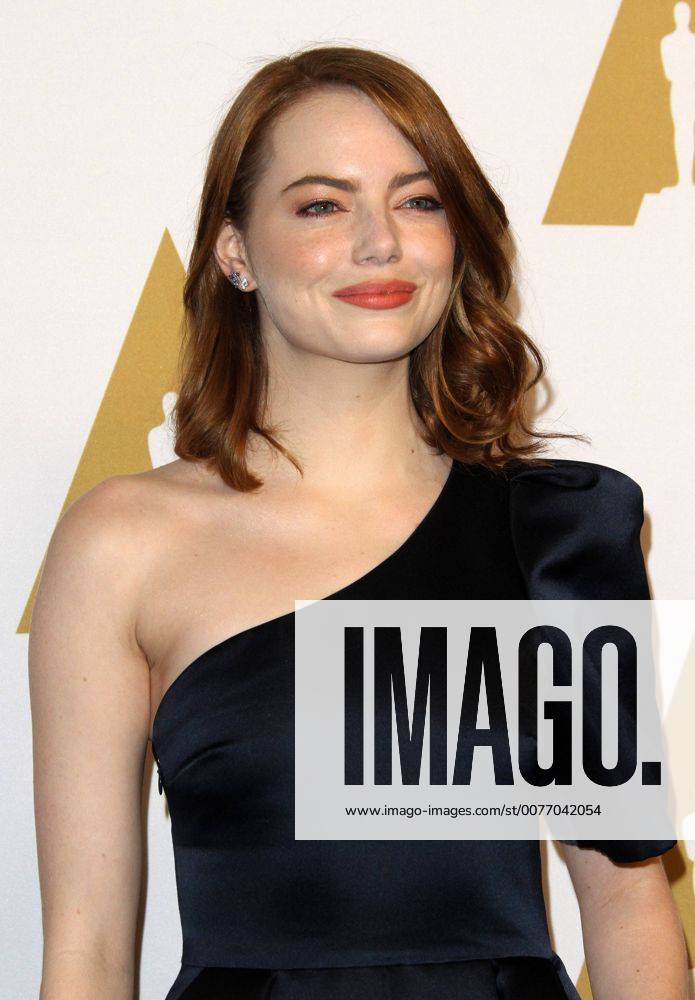 Beverly Hills, CA, United States - 6 February 2017 - Los Angeles, California - Emma Stone... 89th Oscars Nominees Luncheon held in the Grand Ballroom at the Beverly Hilton Hotel in Beverly Hills. Photo Credit: AdMedia Beverly Hills United States - ZUMAa123 20170206_zaa_a123_083