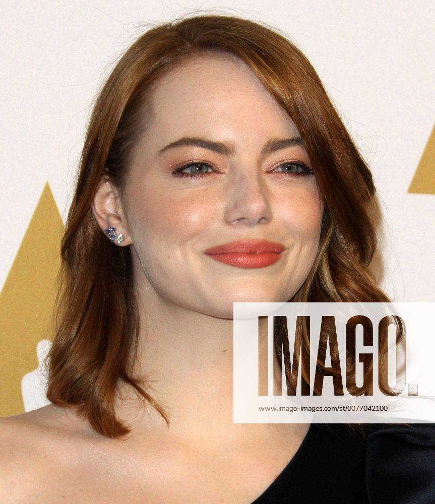 Beverly Hills, CA, United States - 6 February 2017 - Los Angeles, California - Emma Stone... 89th Oscars Nominees Luncheon held in the Grand Ballroom at the Beverly Hilton Hotel in Beverly Hills. Photo Credit: AdMedia Beverly Hills United States - ZUMAa123 20170206_zaa_a123_089