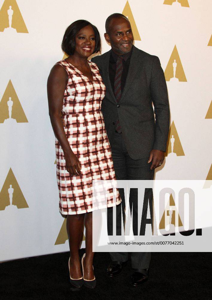 Beverly Hills, CA, United States - 6 February 2017 - Los Angeles, California - Viola Davis with husband Julius Tennon... 89th Oscars Nominees Luncheon held in the Grand Ballroom at the Beverly Hilton Hotel in Beverly Hills. Photo Credit: AdMedia Beverly Hills United States - ZUMAa123 20170206_zaa_a123_093