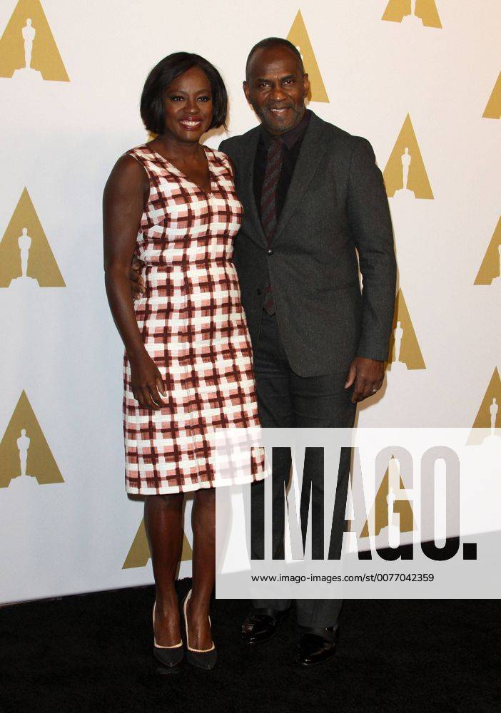 Beverly Hills, CA, United States - 6 February 2017 - Los Angeles, California - Viola Davis with husband Julius Tennon... 89th Oscars Nominees Luncheon held in the Grand Ballroom at the Beverly Hilton Hotel in Beverly Hills. Photo Credit: AdMedia Beverly Hills United States - ZUMAa123 20170206_zaa_a123_098