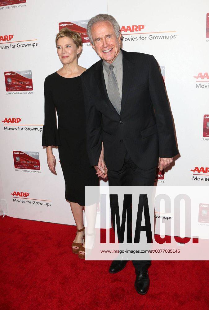 Beverly Hills, CA, United States - 06 February 2017 - Beverly Hills, California - Annette Bening, Warren Beatty. AARP 16th Annual Movies For Grownups Awards held at the Beverly Wilshire Four Seasons Hotel. Photo Credit: AdMedia Beverly Hills United States - ZUMAa123 20170206_zaa_a123_574