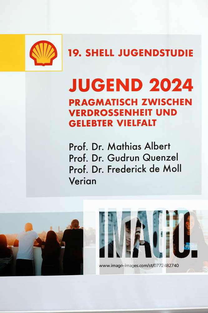 Deutschland, Berlin, Bundespressekonferenz, Thema: 19. Shell Jugendstudie 2024