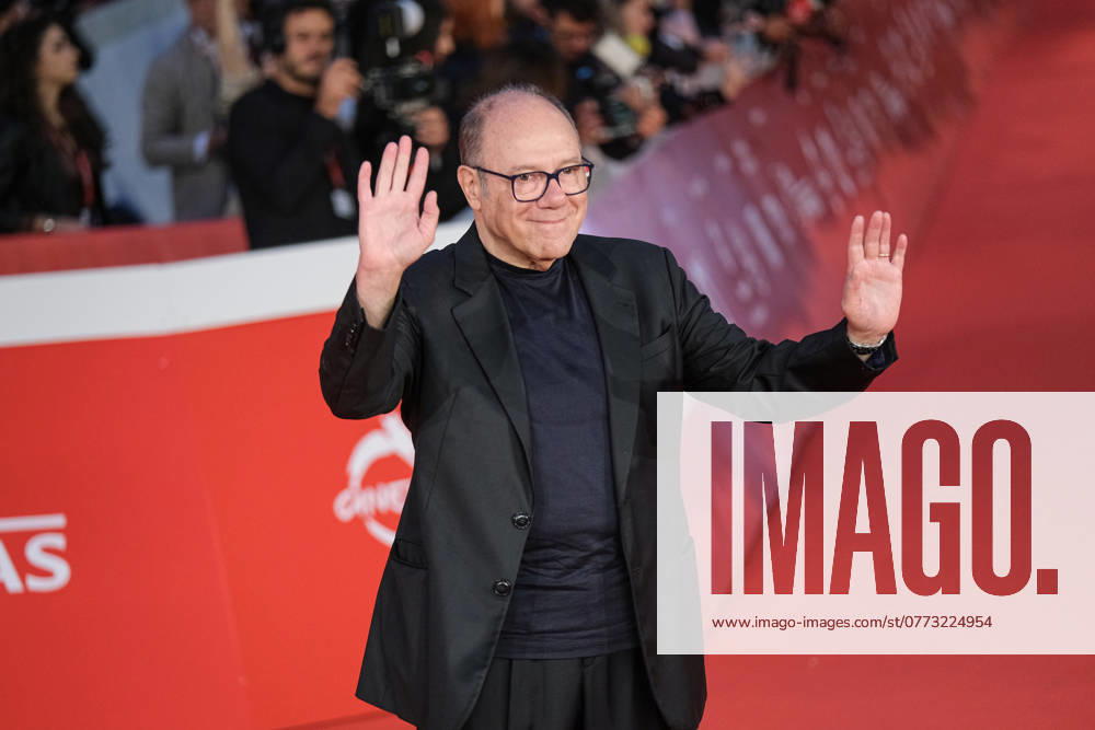 Carlo Verdone attends the red carpet for the movie Berlinguer. La grande ambizione during the 19th Rome Film Festival at Auditorium Parco Della Musica in Rome. Rome Italy - ZUMAs197 20241016_aaa_s197_705