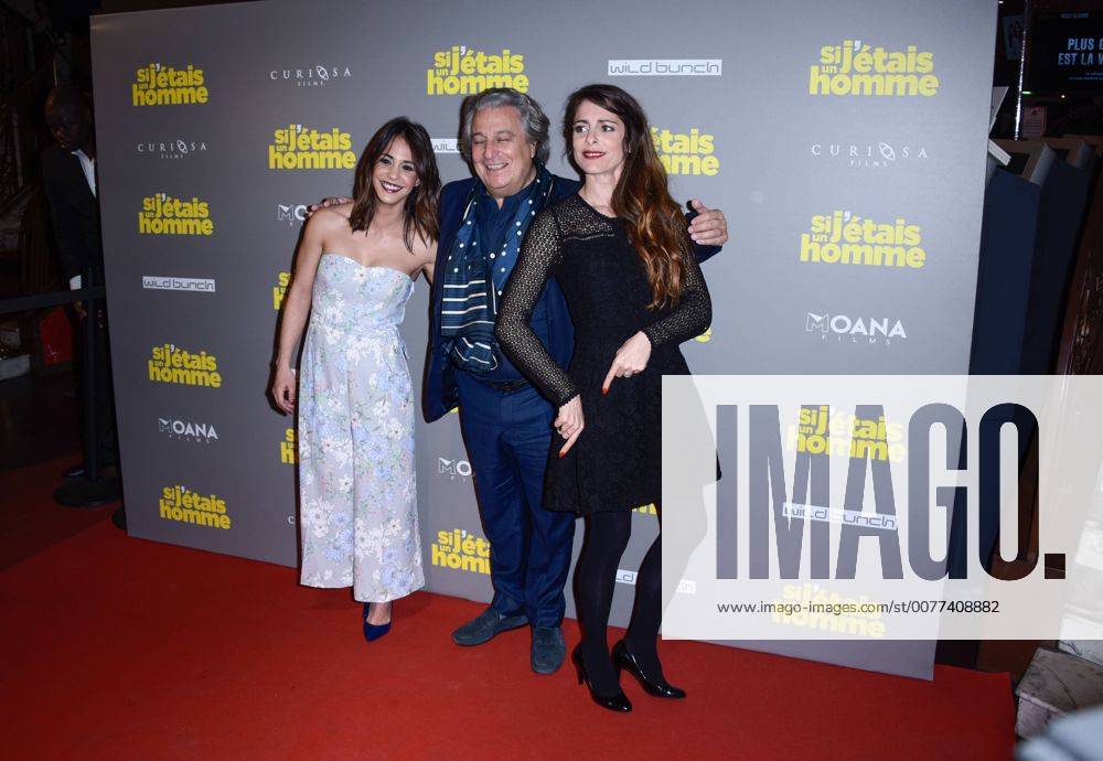 Audrey Dana - Christian Clavier - Alice Belaidi CELEBRITES : Avant premiere du film SI J ETAIS UN HOMME - Paris - 21 02 2017 FedericoPestellini Panoramic