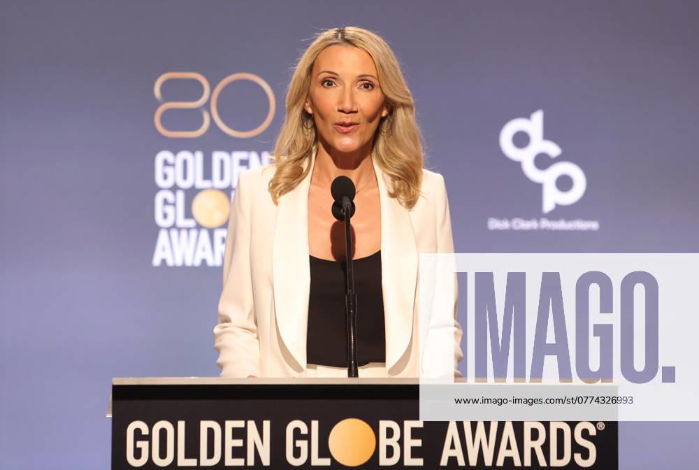 80th Annual Golden Globe Awards Nominations 12 December 2022 -Beverly Hills, California - Helen Hoehne, 80th Annual Golden Globe Awards Nominations held at The Beverly Hilton in Beverly Hills. Photo Credit: AdMedia Beverly Hills CA United States