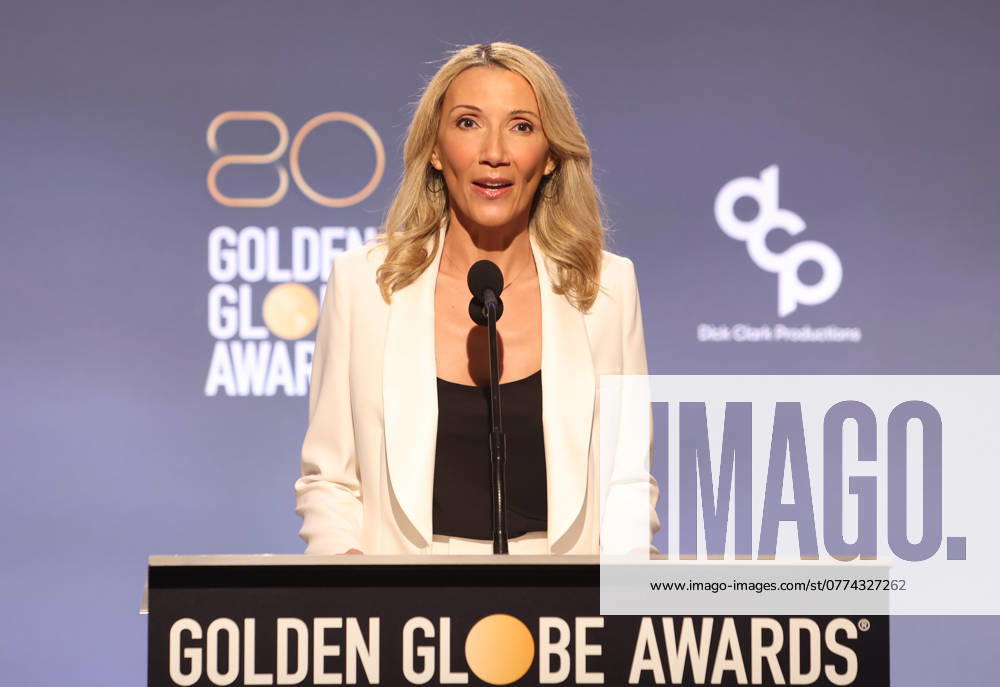 80th Annual Golden Globe Awards Nominations 12 December 2022 -Beverly Hills, California - Helen Hoehne, 80th Annual Golden Globe Awards Nominations held at The Beverly Hilton in Beverly Hills. Photo Credit: AdMedia Beverly Hills CA United States
