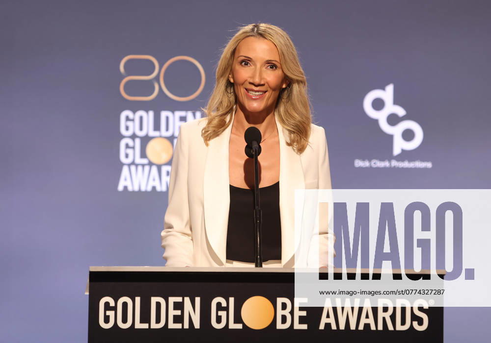 80th Annual Golden Globe Awards Nominations 12 December 2022 -Beverly Hills, California - Helen Hoehne, 80th Annual Golden Globe Awards Nominations held at The Beverly Hilton in Beverly Hills. Photo Credit: AdMedia Beverly Hills CA United States