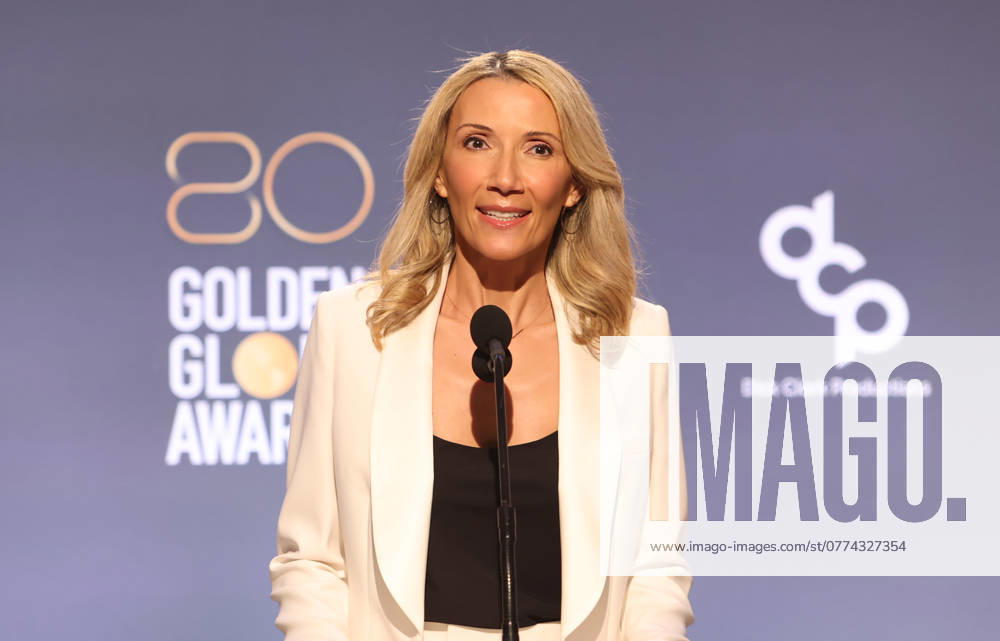 80th Annual Golden Globe Awards Nominations 12 December 2022 -Beverly Hills, California - Helen Hoehne, 80th Annual Golden Globe Awards Nominations held at The Beverly Hilton in Beverly Hills. Photo Credit: AdMedia Beverly Hills CA United States