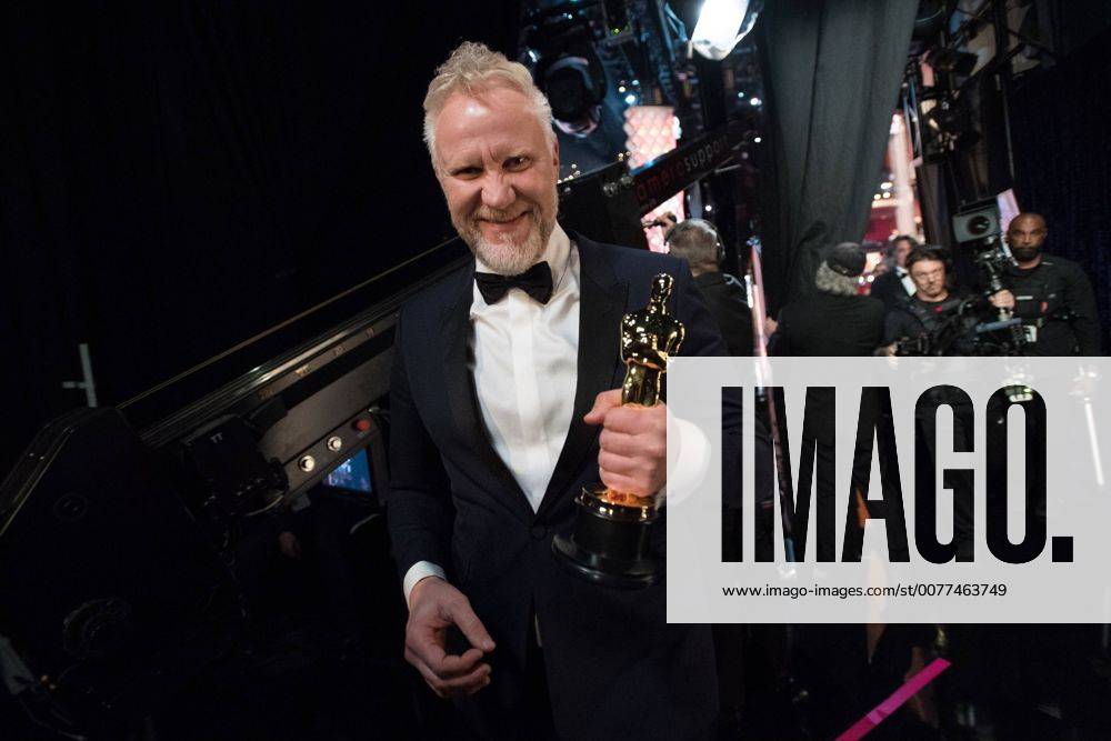 Feb 26, 2017 - Hollywood, California, U.S - CHRISTOPHER NELSONI backstage after accepting the Oscar® for Achievement in makeup, for work on Suicide Squad during the live ABC Telecast of The 89th Oscars® at the Dolby® Theatre in Hollywood, CA on Sunday, February 26, 2017. Hollywood U.S - ZUMAz03_ 20170226_sho_z03_543
