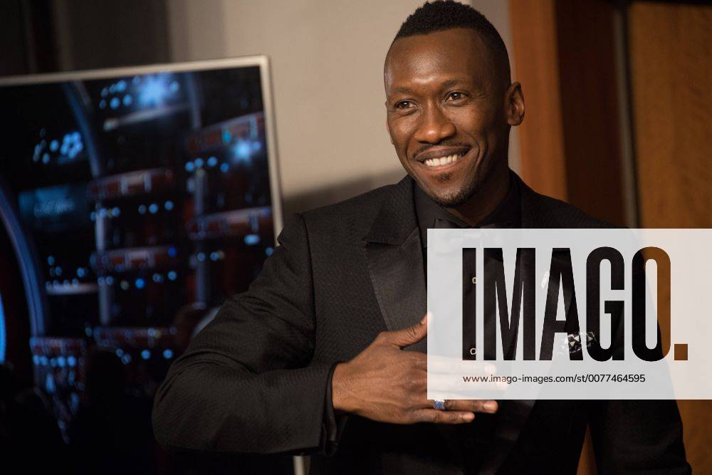 Feb 26, 2017 - Hollywood, California, U.S - MAHERSHALA ALI poses backstage during the live ABC Telecast of The 89th Oscars at the Dolby Theatre in Hollywood, CA on Sunday, February 26, 2017. Hollywood U.S. - ZUMAz03_ 20170226_sho_z03_593