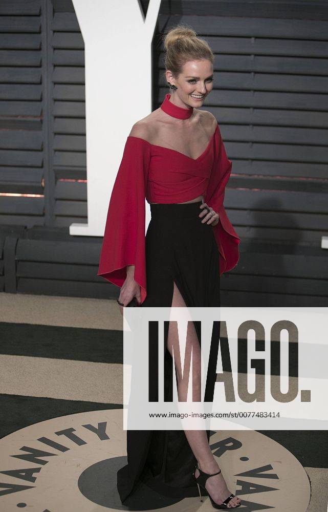 Beverly Hills, California, U.S - Lydia Hearst on the red carpet at the 2017 Vanity Fair Oscar Party held at the Wallis Annenberg Center in Beverly Hills, California, Sunday February 26, 2017. Beverly Hills U.S. - ZUMAp124 20170226_zaa_p124_806