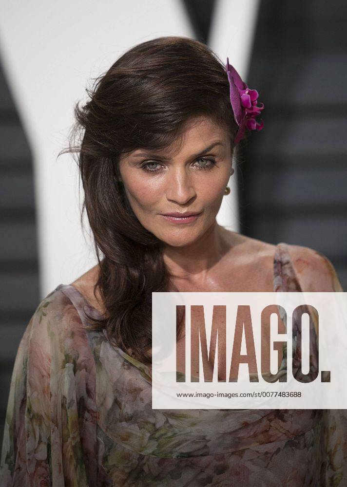 Beverly Hills, California, U.S - Helena Christensen on the red carpet at the 2017 Vanity Fair Oscar Party held at the Wallis Annenberg Center in Beverly Hills, California, Sunday February 26, 2017. Beverly Hills U.S. - ZUMAp124 20170226_zaa_p124_836