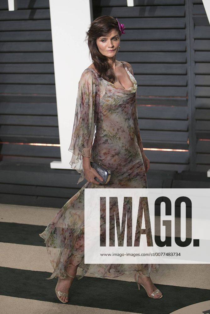 Beverly Hills, California, U.S - Helena Christensen on the red carpet at the 2017 Vanity Fair Oscar Party held at the Wallis Annenberg Center in Beverly Hills, California, Sunday February 26, 2017. Beverly Hills U.S. - ZUMAp124 20170226_zaa_p124_834