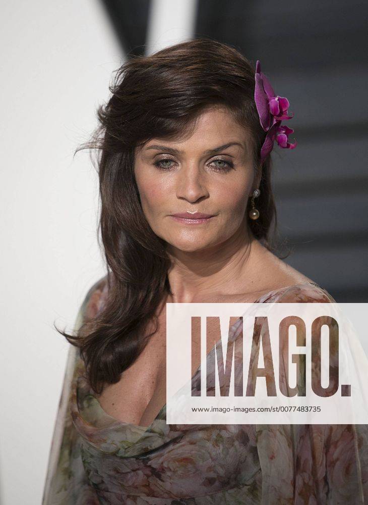 Beverly Hills, California, U.S - Helena Christensen on the red carpet at the 2017 Vanity Fair Oscar Party held at the Wallis Annenberg Center in Beverly Hills, California, Sunday February 26, 2017. Beverly Hills U.S. - ZUMAp124 20170226_zaa_p124_835