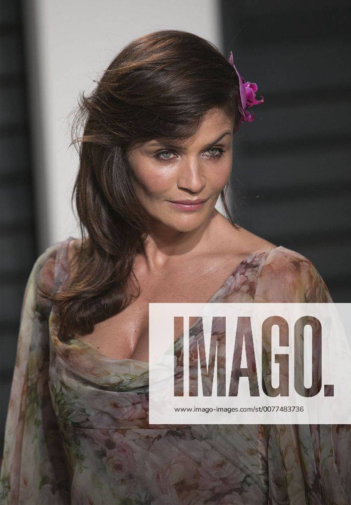 Beverly Hills, California, U.S - Helena Christensen on the red carpet at the 2017 Vanity Fair Oscar Party held at the Wallis Annenberg Center in Beverly Hills, California, Sunday February 26, 2017. Beverly Hills U.S. - ZUMAp124 20170226_zaa_p124_838