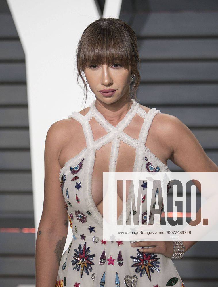 Beverly Hills, California, U.S - Jackie Cruz on the red carpet at the 2017 Vanity Fair Oscar Party held at the Wallis Annenberg Center in Beverly Hills, California, Sunday February 26, 2017. JAVIER ROJAS PI Beverly Hills U.S. - ZUMAp124 20170227_zaa_p124_153