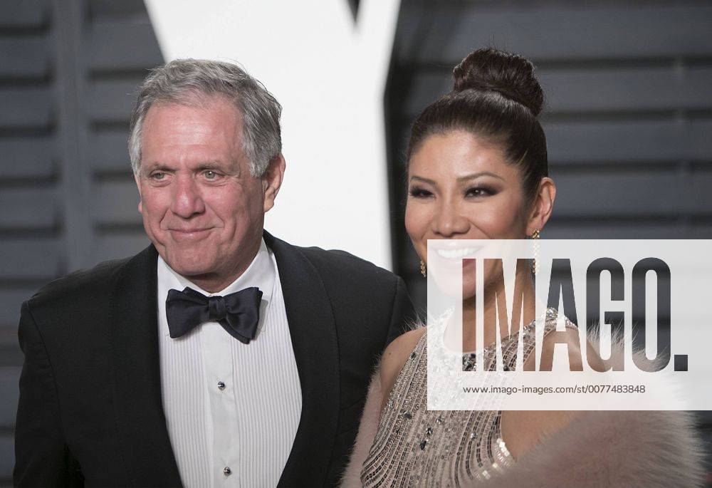 Beverly Hills, California, U.S - Leslie Moonves and Julie Chene on the red carpet at the 2017 Vanity Fair Oscar Party held at the Wallis Annenberg Center in Beverly Hills, California, Sunday February 26, 2017. Beverly Hills U.S. - ZUMAp124 20170227_zaa_p124_186
