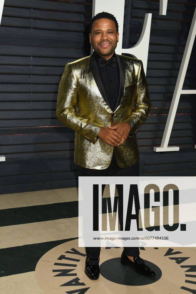 Beverly Hills, CA, United States - 26 February 2017 - Beverly Hills, California - Anthony Anderson. 2017 Vanity Fair Oscar Party held at the Wallis Annenberg Center. Photo Credit: AdMedia Beverly Hills United States - ZUMAa123 20170227_zaa_a123_961