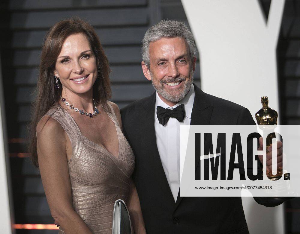 Beverly Hills, California, U.S - Clo Cohen & Charles Cohen on the red carpet at the 2017 Vanity Fair Oscar Party held at the Wallis Annenberg Center in Beverly Hills, California, Sunday February 26, 2017. Beverly Hills U.S. - ZUMAp124 20170227_zaa_p124_175