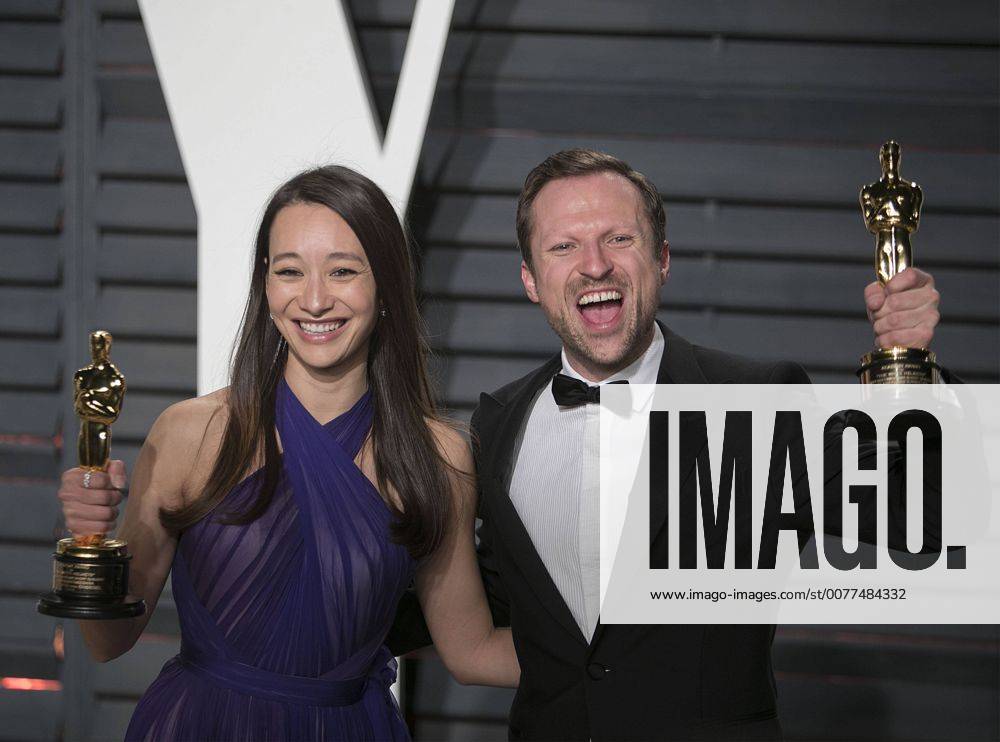 Beverly Hills, California, U.S - Joanna Natasegara & Orlando von Einsiedel on the red carpet at the 2017 Vanity Fair Oscar Party held at the Wallis Annenberg Center in Beverly Hills, California, Sunday February 26, 2017. Beverly Hills U.S. - ZUMAp124 20170227_zaa_p124_166