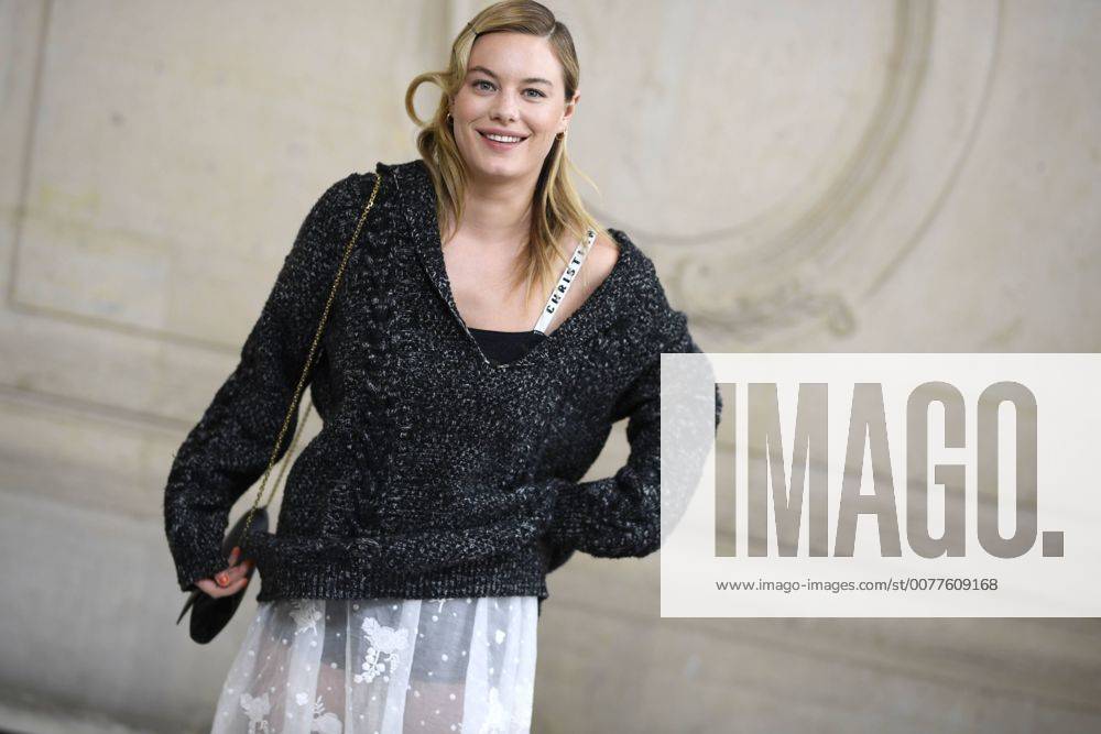 Valentin Paoli Starface 2017-03-03 Paris France Paris Fashion Week. Defile PAP Automne-hiver 2017 DIOR. Arrivees. Paris Fashion Week. Arrivals at Dior Show. Rowe, Camille
