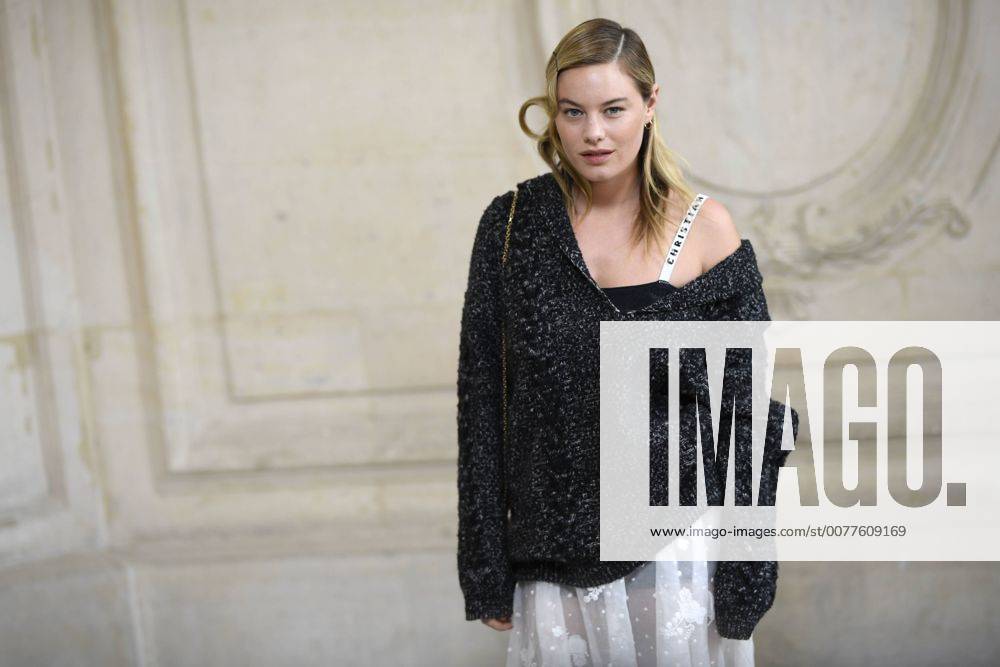Valentin Paoli Starface 2017-03-03 Paris France Paris Fashion Week. Defile PAP Automne-hiver 2017 DIOR. Arrivees. Paris Fashion Week. Arrivals at Dior Show. Rowe, Camille
