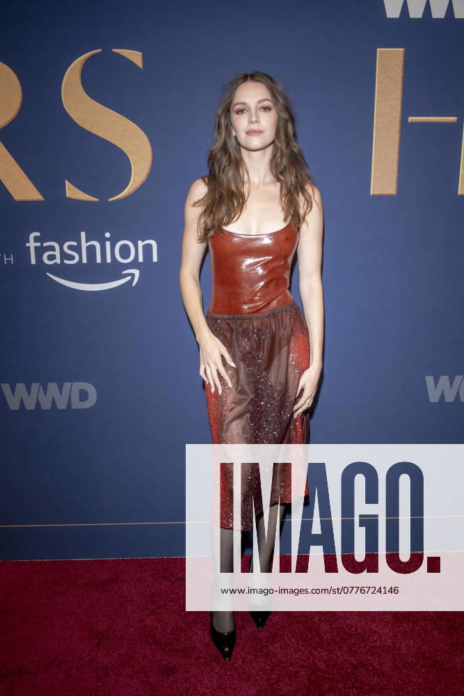 Ella Hunt attends the 2024 WWD Honors at Cipriani South Street. New York United States - ZUMAs197 20241029_aaa_s197_122