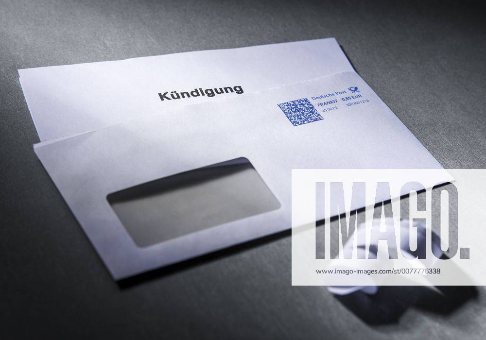 Geoeffneter Brief mit Kuendigung