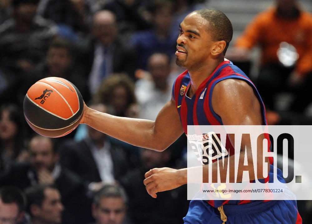 FC BARCELONA v REAL MADRID.SPANISH BASKETBALL KING S CUP 2011 FC Barcelona s Alan Anderson during Spanish Basketball King s Cup Final match.February 13,2011. (ALTERPHOTOS Acero) Madrid Spain
