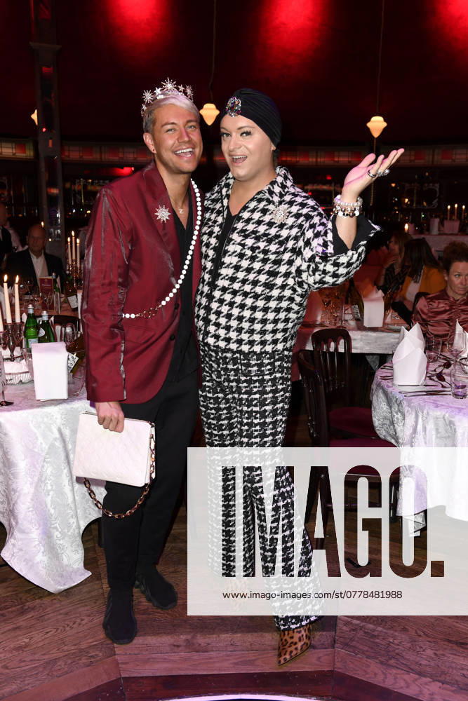 Marcell Damaschke und Julian F.M. Stoeckel bei der PALAZZO Gala-Premiere im PALAZZO-Spiegelpalast in Berlin am 09.11.2024