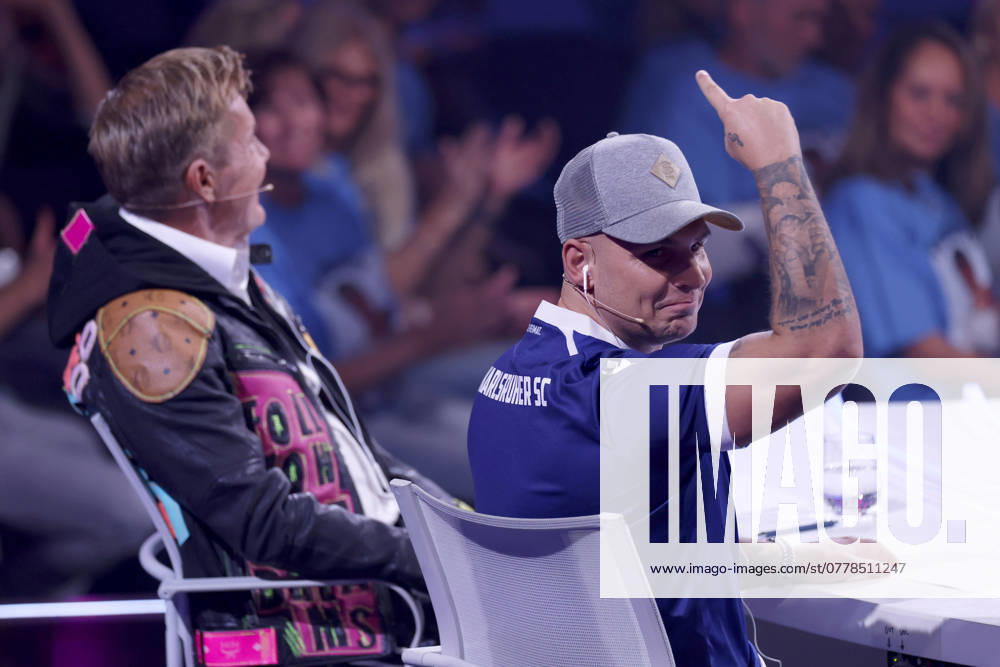 Musiker und Juror Dieter Bohlen neben Sänger Pietro Lombardi als Juror im diesjährigen Finale der Castingshow Deutschland sucht den Superstar . Die RTL-Castingshow Deutschland sucht den Superstar (DSDS) findet in diesem Jahr zum 21. Mal statt. Köln, 09.11.2024 NRW Deutschland