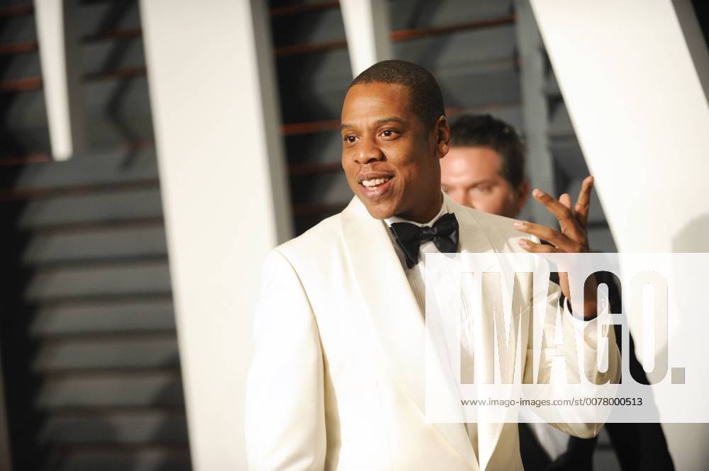 Rapper Shawn Carter aka Jay-Z attends the 2015 Vanity Fair Oscar Party hosted by Graydon Carter at Wallis Annenberg Center for the Performing Arts on February 22nd, 2015 in Beverly Hills, California. USA - 2015 Vanity Fair Oscar Party
