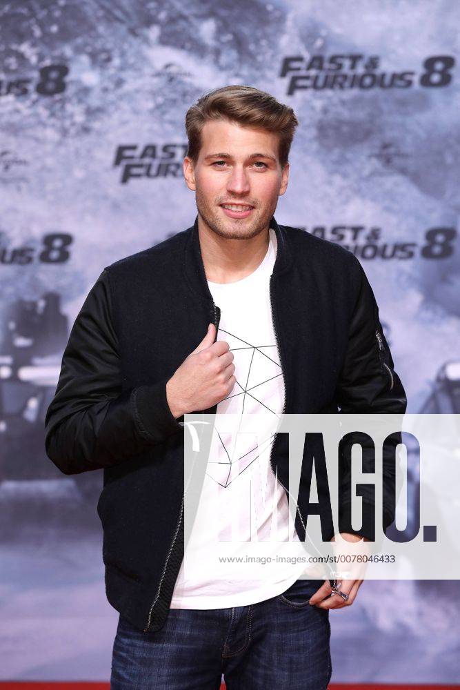 Raul Richter bei der Deutschlandpremiere vom Film Fast & Furious 8 am 4.04.2017 in Berlin Fast and Furious 8 Filmpremiere in Berlin, 2017