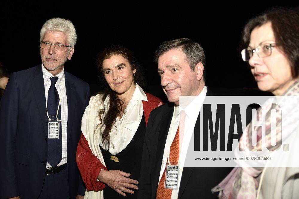 Athen Impressionen, documenta 14 Athen Mayors of Athens Giorgos Kaminis und Oberbürgermeister Kassel Bertram Hilgen und Ehefrau Margit Berghof