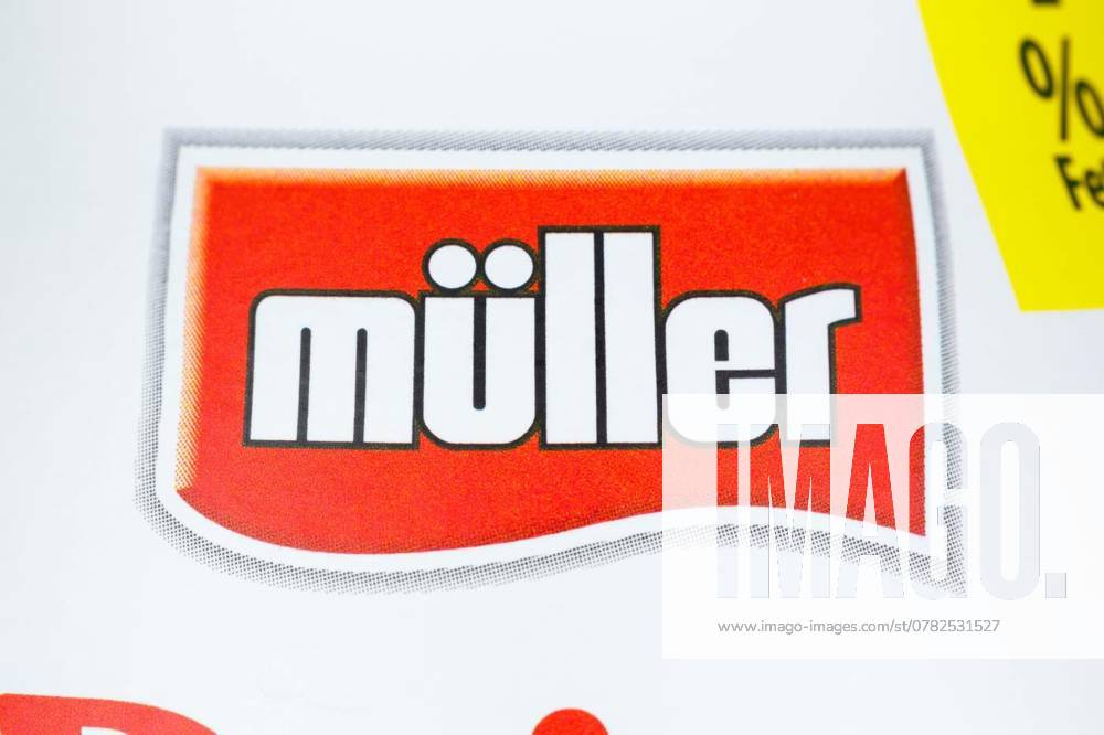 Logo of Theo Müller company dairy products, Stuttgart, Germany - April 11, 2023: Logo of Theo Müller company dairy products in Stuttgart, Germany., Stuttgart, Germany - April 11, 2023: Logo of Theo Müller company dairy products in Stuttgart, Germany., 07.10.2024,