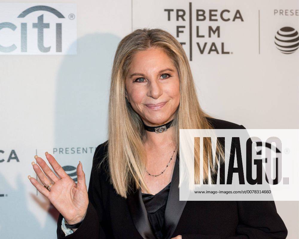 American artist Barbra Streisand waves as she arrives to participate in the Tribeca Talks: Storytellers: Barbra Streisand with Robert Rodriguez during the 2017 Tribeca Film Festival in New York on April 29, 2017. Photo by Enrique Shore Cordon Press EnriquexShore Barbra Streisand arrives at the 2017 Tribeca Film Festival
