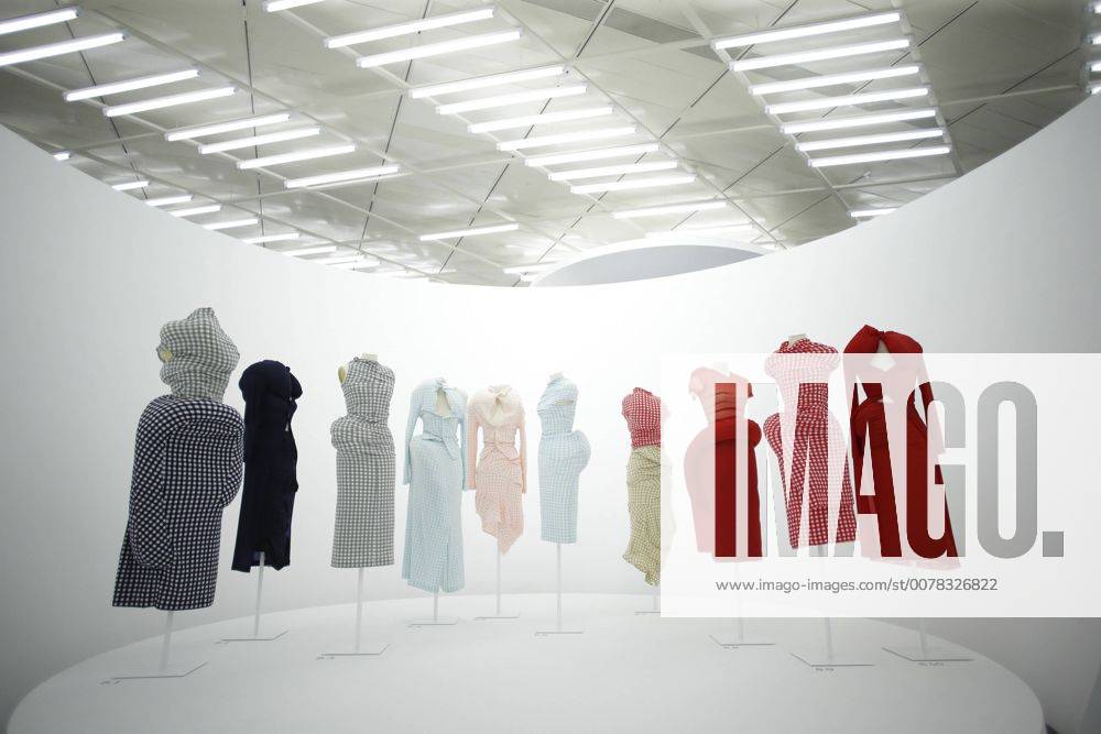 Fashion is on display at a press preview for for Rei Kawakubo Comme des Garcons: Art of the In-Between at The Metropolitan Museum hours before the Met Gala in New York City on May 1, 2017. The exhibition presents the work of six designer teams including Eckhaus Latta and Alexa Karolinski, ens¾mble, Lucy Jones, Ryohei Kawanishi, Henrik Vibskov, and SSAW Magazine. NYP20170501525 JOHNxANGELILLO