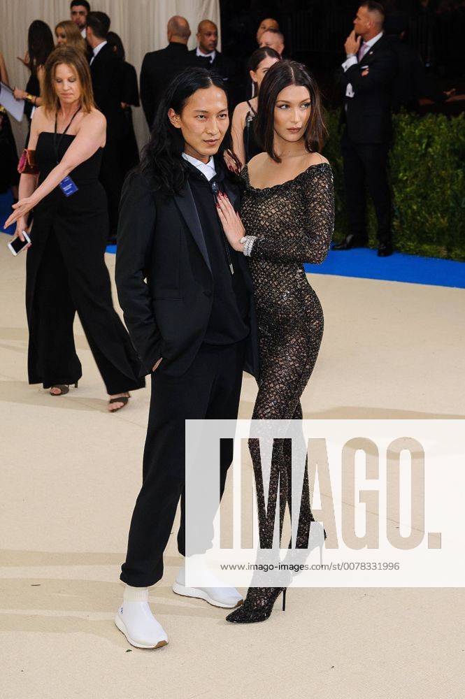 New York, NY, United States - 01 May 2017 - Alexander Wang, Bella Hadid. 2017 Metropolitan Museum of Art Costume Institute Benefit Gala at The Metropolitan Museum of Art. Photo Credit: Christopher Smith AdMedia New York United States - ZUMAa123 20170501_zaa_a123_179